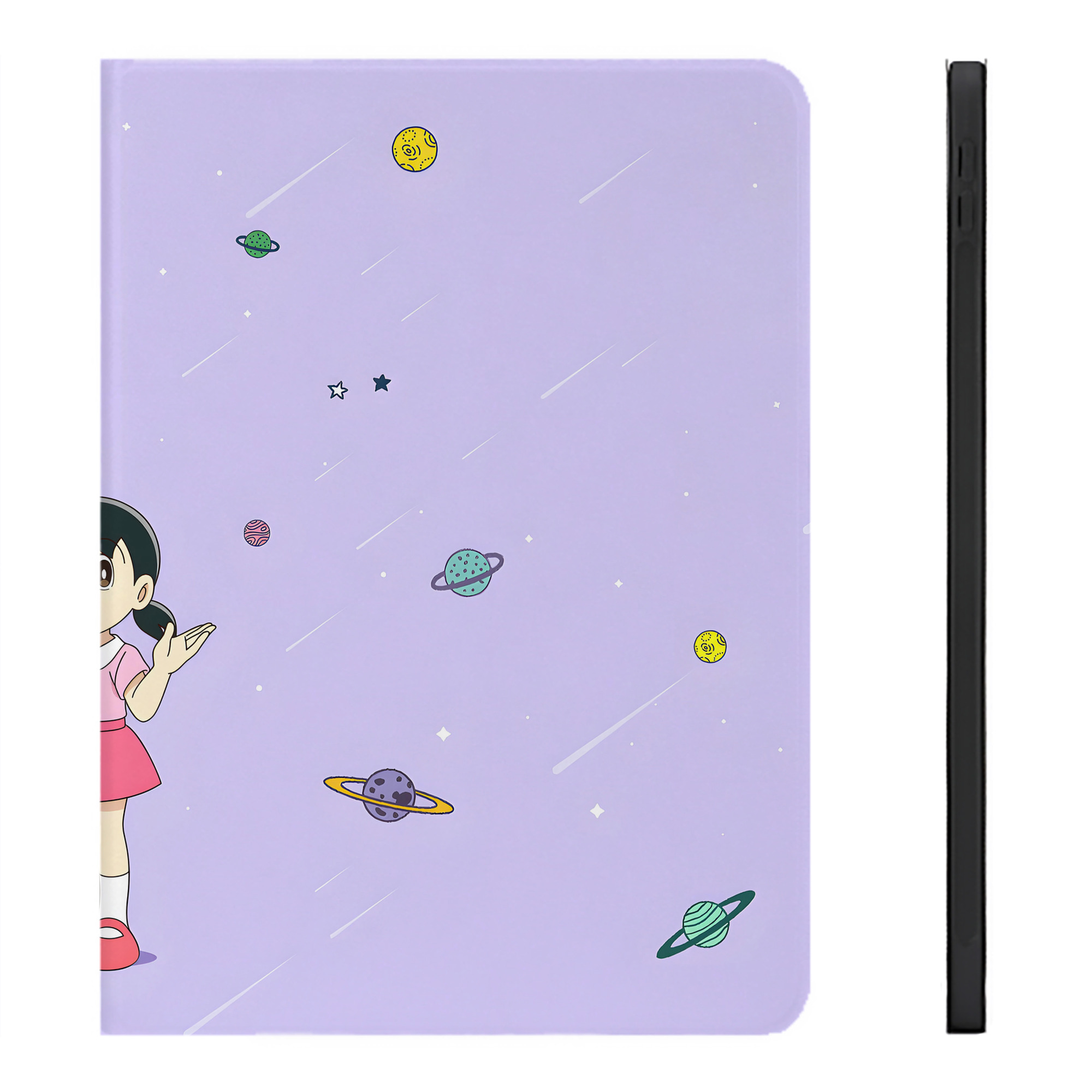 （画像用） ドラえもん Doraemon IPadケース ペンホルダー付き ブックスタイルデザイン